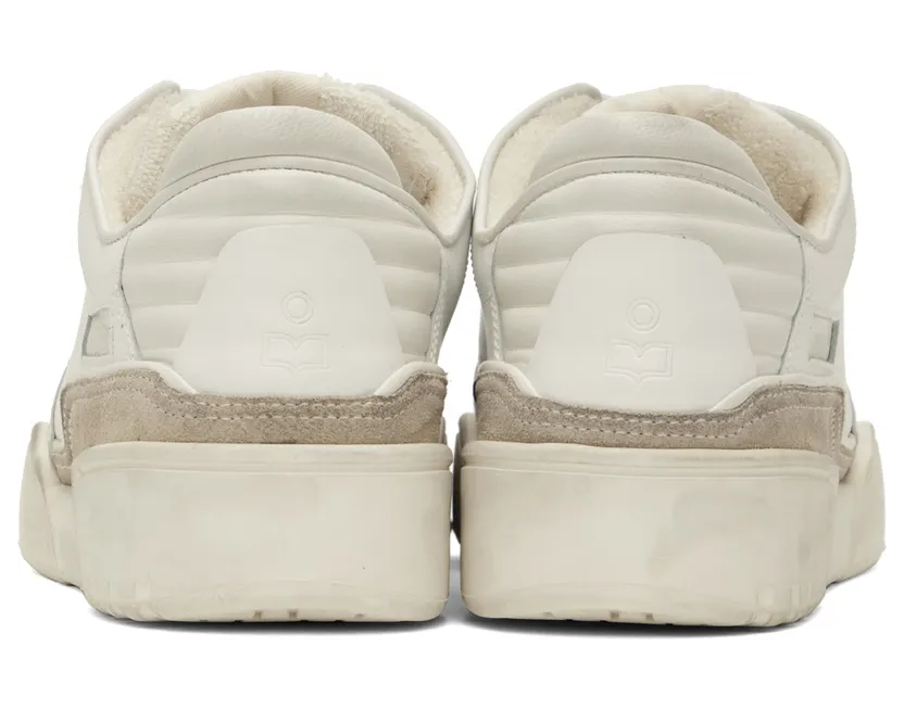 Isabel Marant White Emree Sneakers (00MBK0366-00M008N) (2)