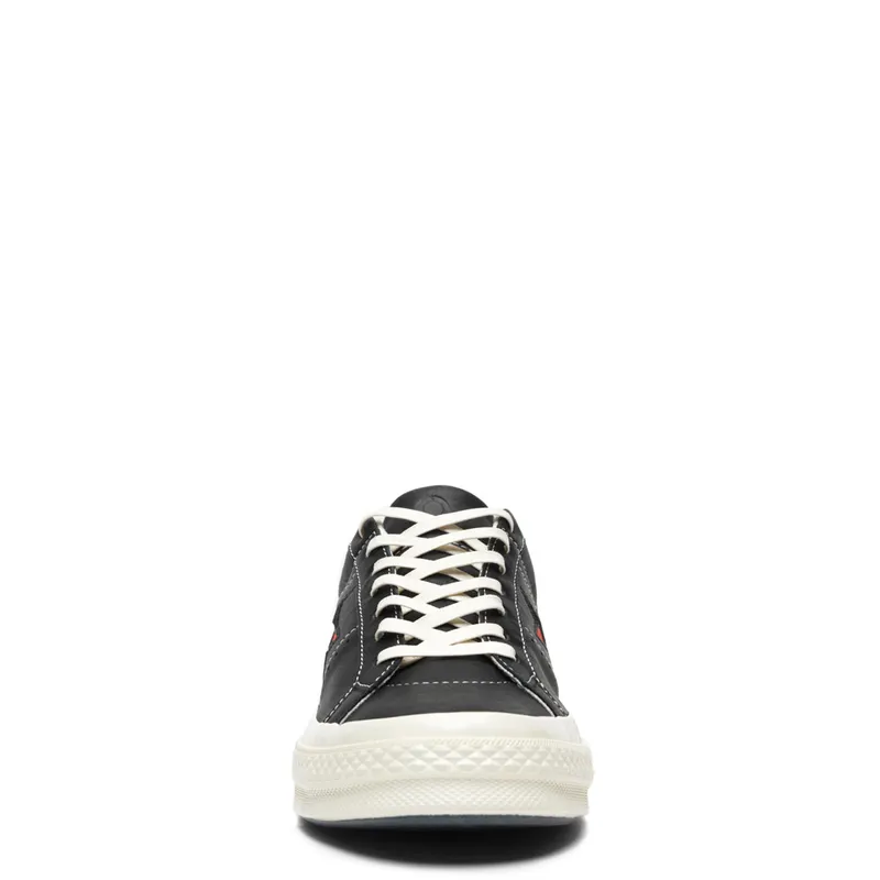 Converse One Star Ox Kasina Black/Egret-Fiery Red (162839C)