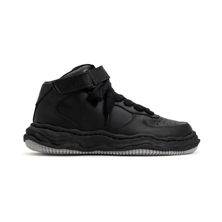 Maison Mihara Yasuhiro Wayne OG Sole High Black (A07FW701)