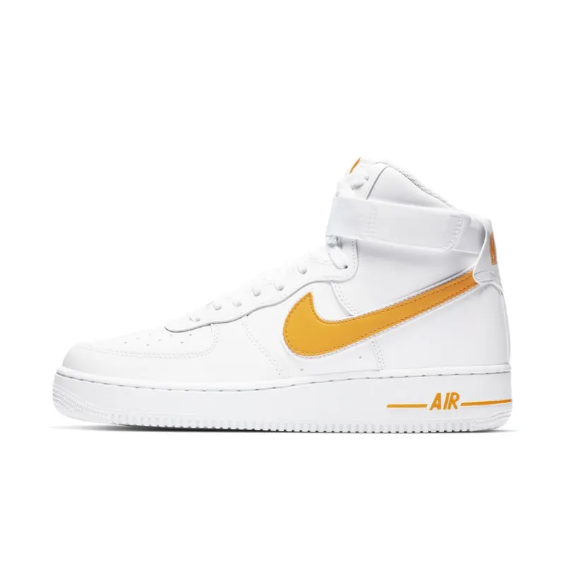Nike Air Force 1 High White University Gold White/University Gold (AT4141-101)