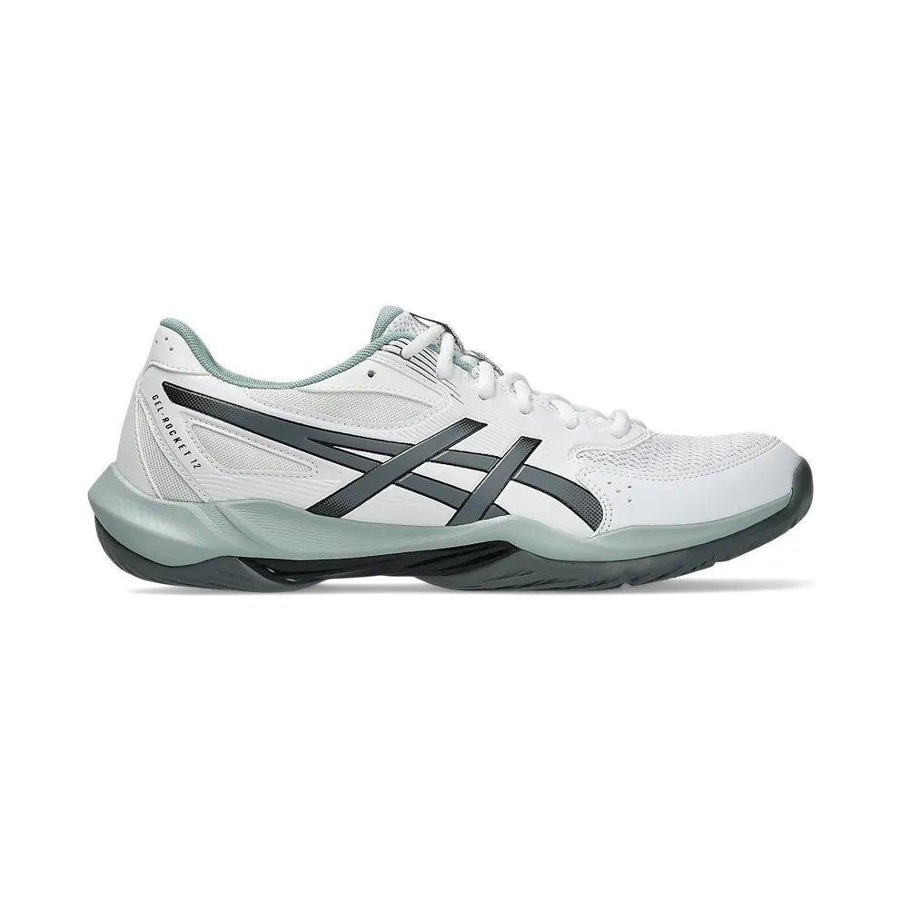 ASICS GEL-ROCKET 12 “White / Steel Grey” (1071A116-105)