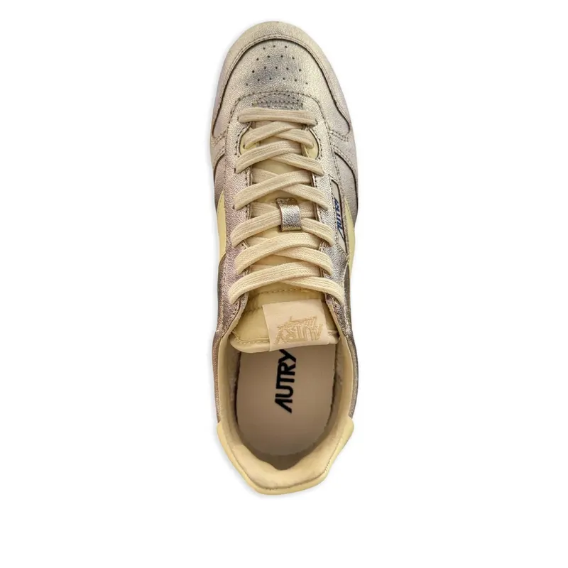Autry Windspin Perforated Logo-detail “Gold/Neutrals” (WSLW AJ01)
