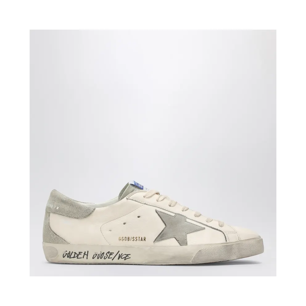 Golden Goose White/Grey Super-Star Sneakers GMF00102F005359/T_GOLDE-11166_600-46