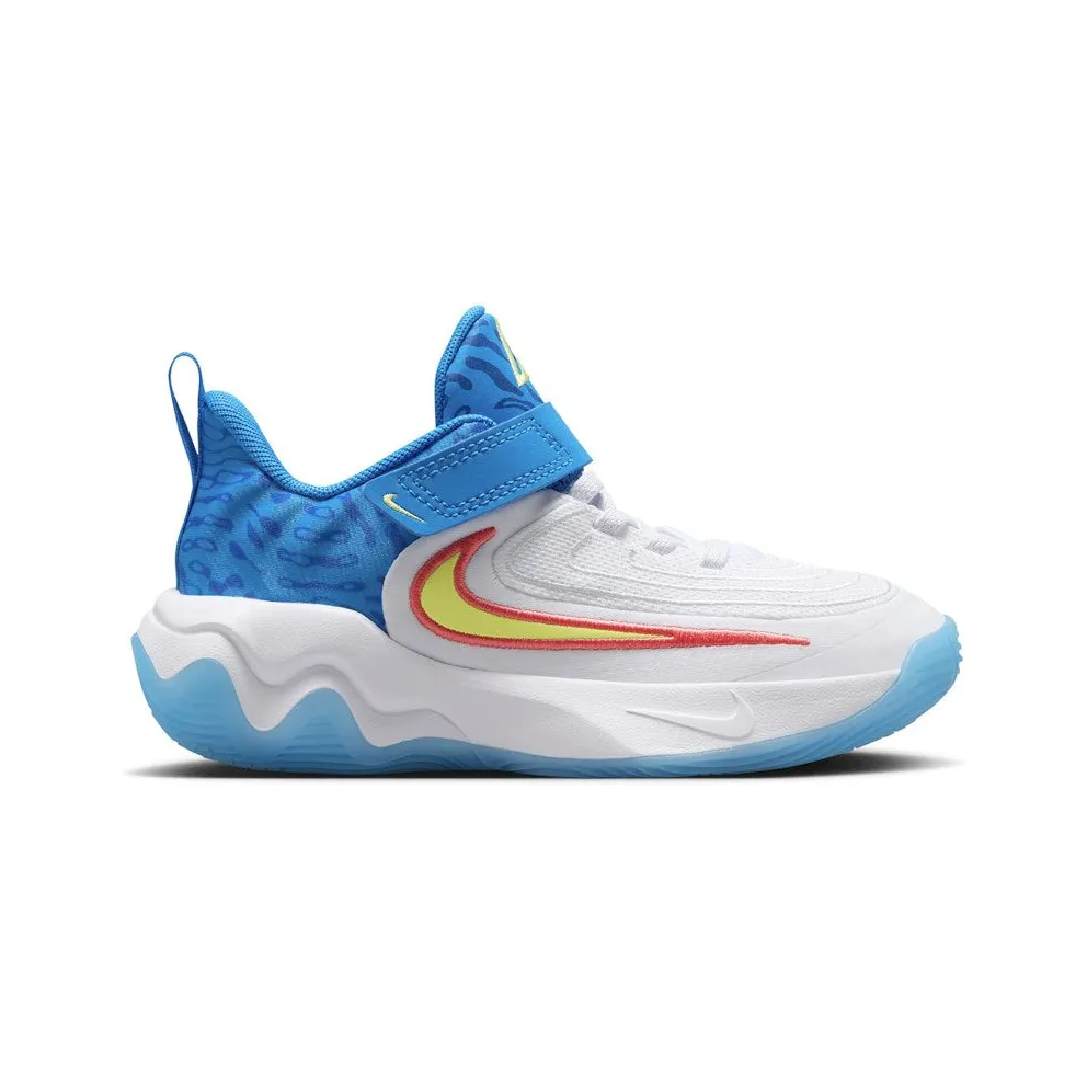 Nike Giannis Immortality 4 SE White Photo Blue Hyper Royal Light Lemon Twist (HF1182-100)