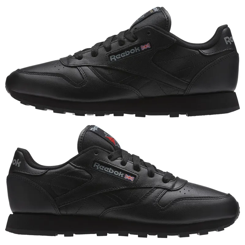 Reebok Classic Leather Black (W) (5324)