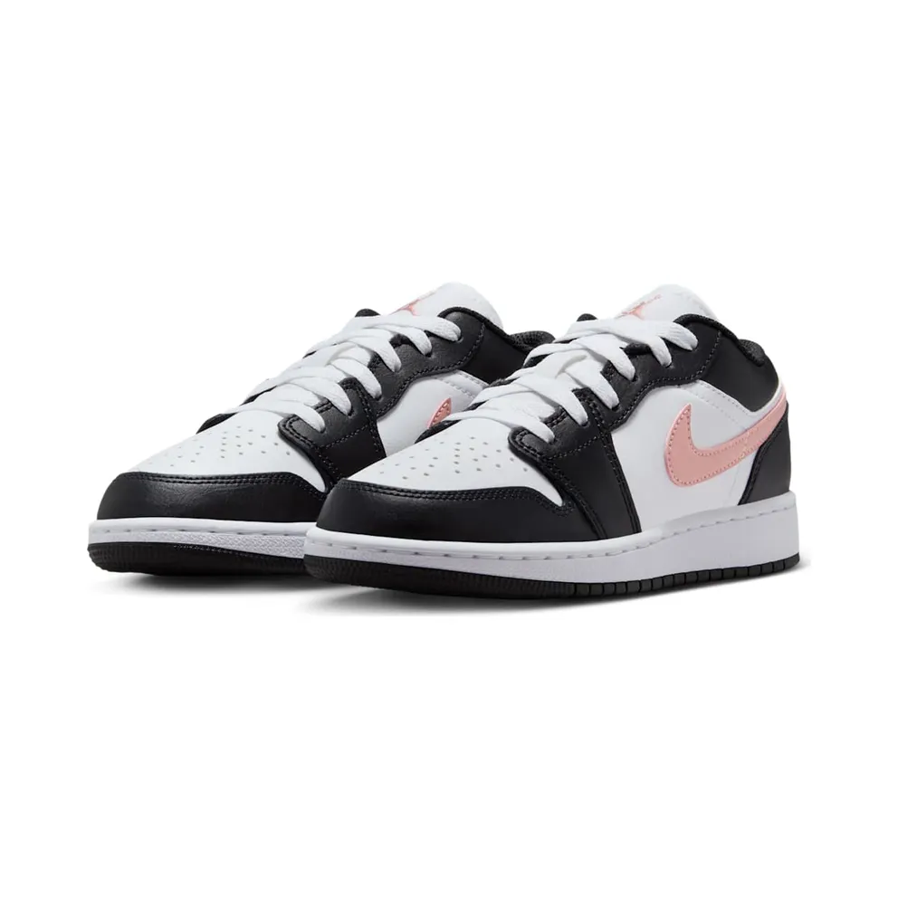 Jordan 1 Low GS “White Black Rust Pink” (553560-165)