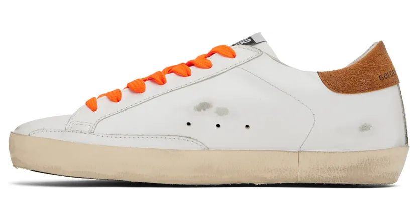 Golden Goose White Super-Star Classic Low-Top Sneakers (GMF00270.F002550.10904) (3)