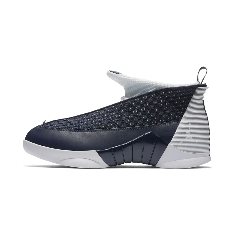 Jordan 15 Retro Obsidian Obsidian/White-Metallic Silver (881429-400)