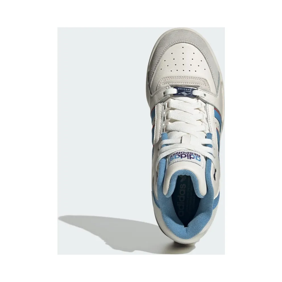 Adidas Torsion Response Tennis Mid Core White / Preloved Red / Light Blue (IF7894)