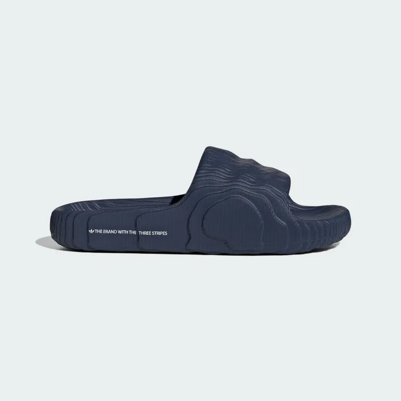 Adidas Adilette 22 Slides Dark Blue / Cloud White / Dark Blue (IG7497)