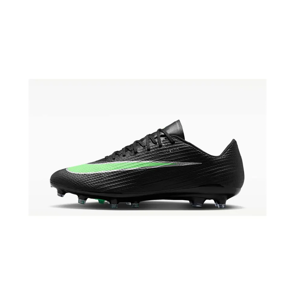 Nike Mercurial Superfly 11 Pro Firm-Ground Low-Top “Black/Black/Illusion Green” (IO1489-001)