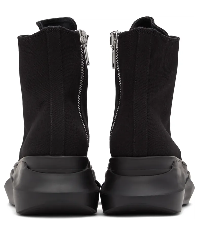 Rick Owens Drkshdw Orange Abstract Sneakers (DU01B7840 DM) (2)