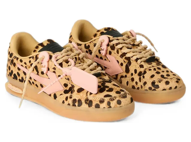 Off-white End of Play Leopard-print “Neutrals/Black” (OF05772267 BEIPK) (4)