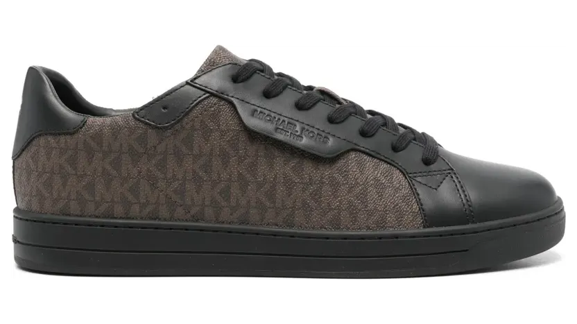 Michael Kors Keating Sneakers mit Monogrammmuster – Braun (42F9KEFS1Q)