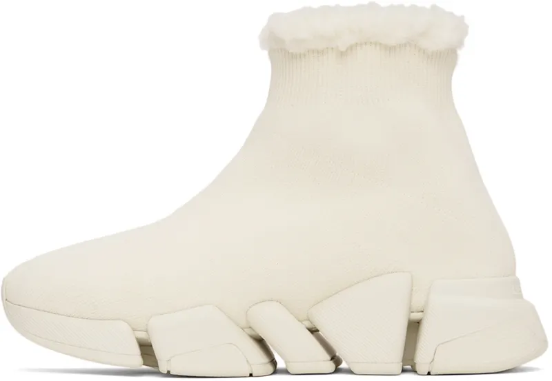 Balenciaga Off-White Sherpa Speed 2.0 (669789 W2DI3)