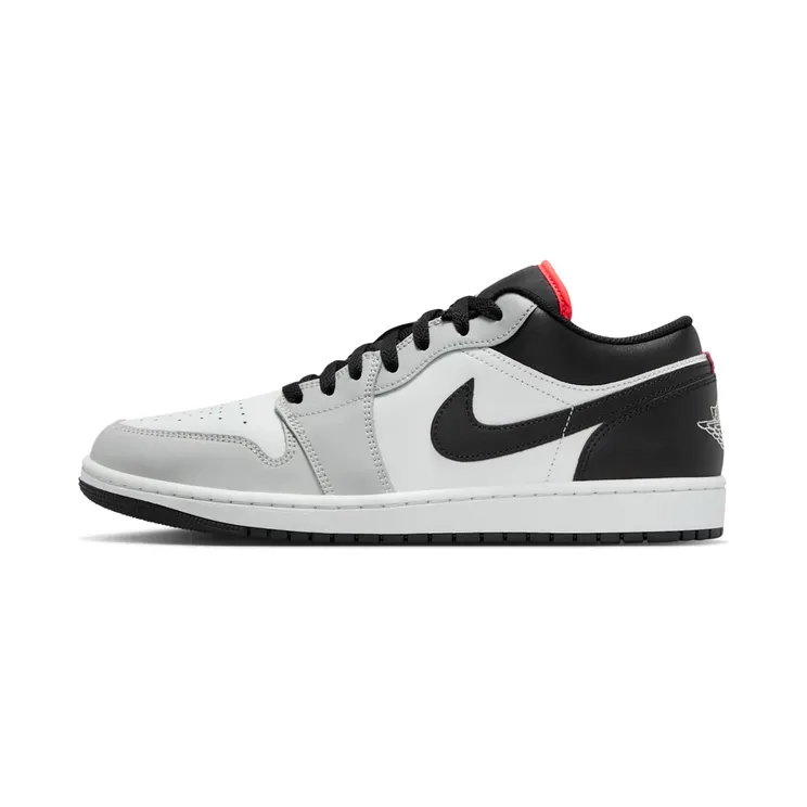 Air Jordan 1 Low “Neutral Grey / Summit White / Infrared 23 / Black” (553558-045)