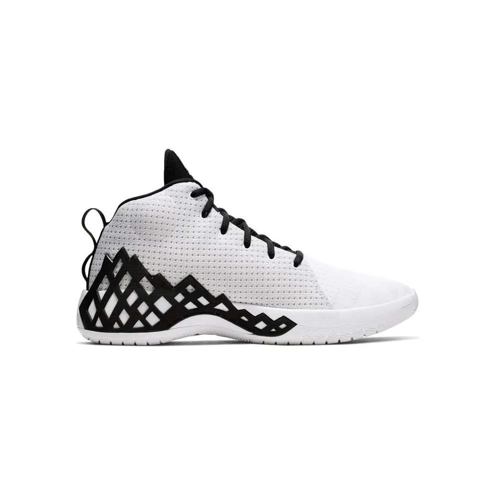 Jordan Jumpman Diamond Mid White Black White/Metallic Silver-Black (CI1204-100)