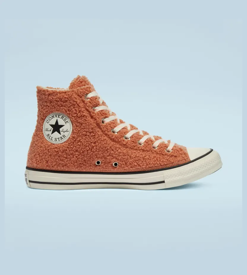 Converse Chuck Taylor All Star High ‘Cozy Club – Ginger Rose’ Ginger Rose/Egret/Black (170016C)
