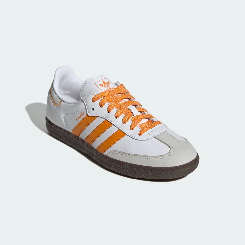 adidas Samba OG Cloud White Orange (IE6521)