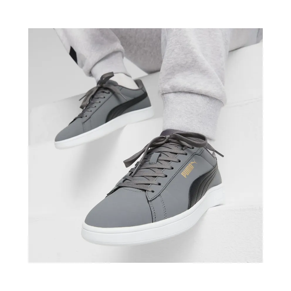 Puma Smash 3.0 Buck Black/Grey/White (392336-02)