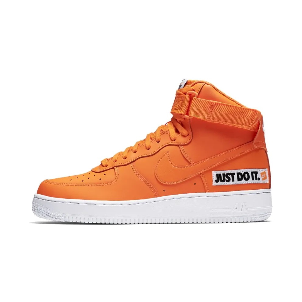 Nike Air Force 1 High Just Do It Pack Orange Total Orange/Total Orange-Black-White (BQ6474-800)