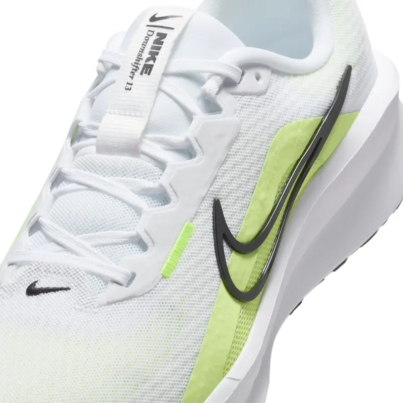 Nike Downshifter 13 White Light Lemon Twist Volt Black (FD6454-105)