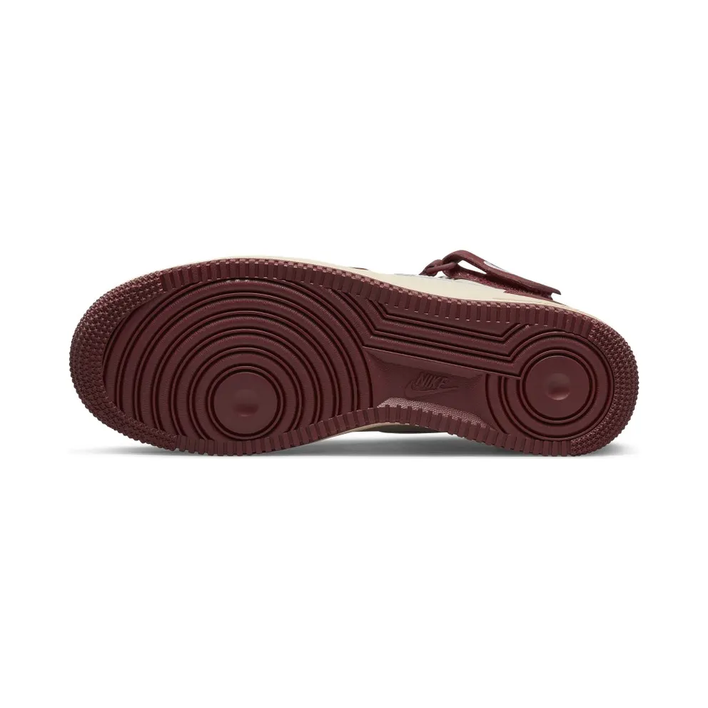 Nike Air Force 1 Mid London – “Burgundy / Beige” (DO7045-600)