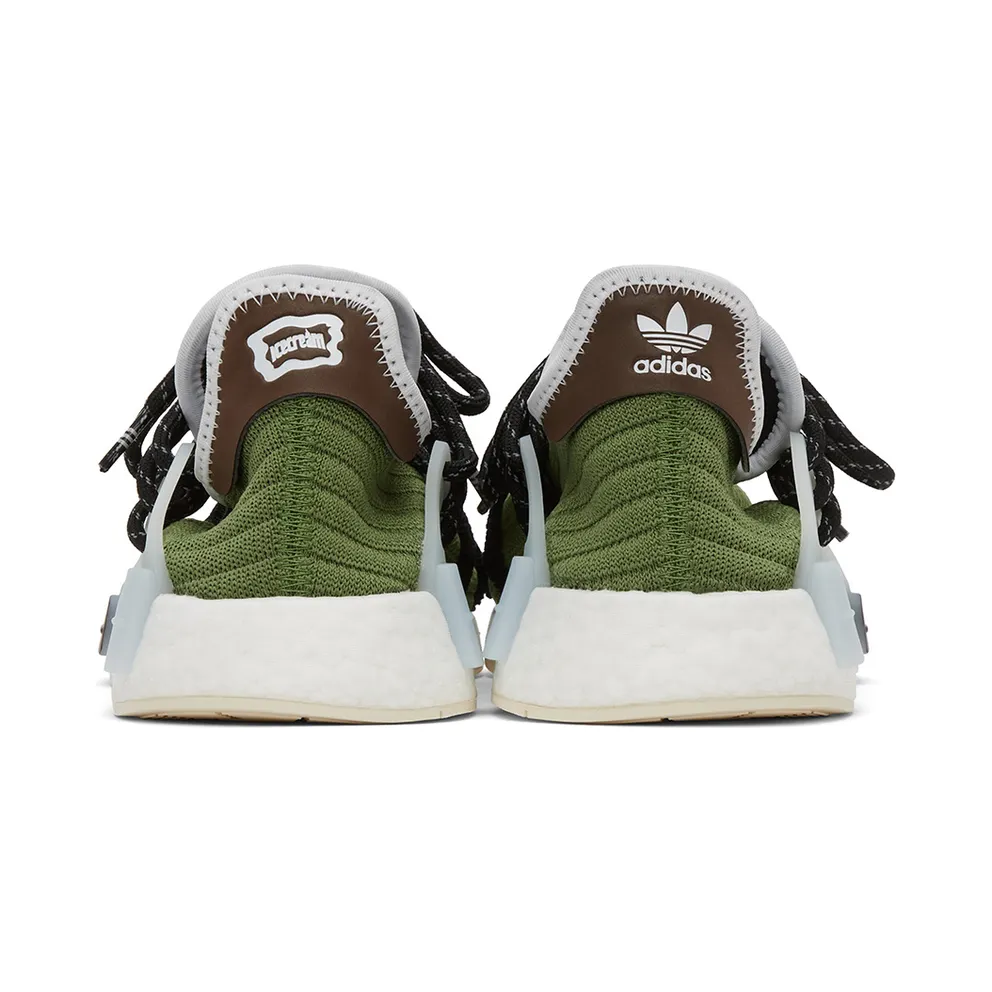 Adidas HU NMD SHOES Customized / Core White / Brown (GZ1664)