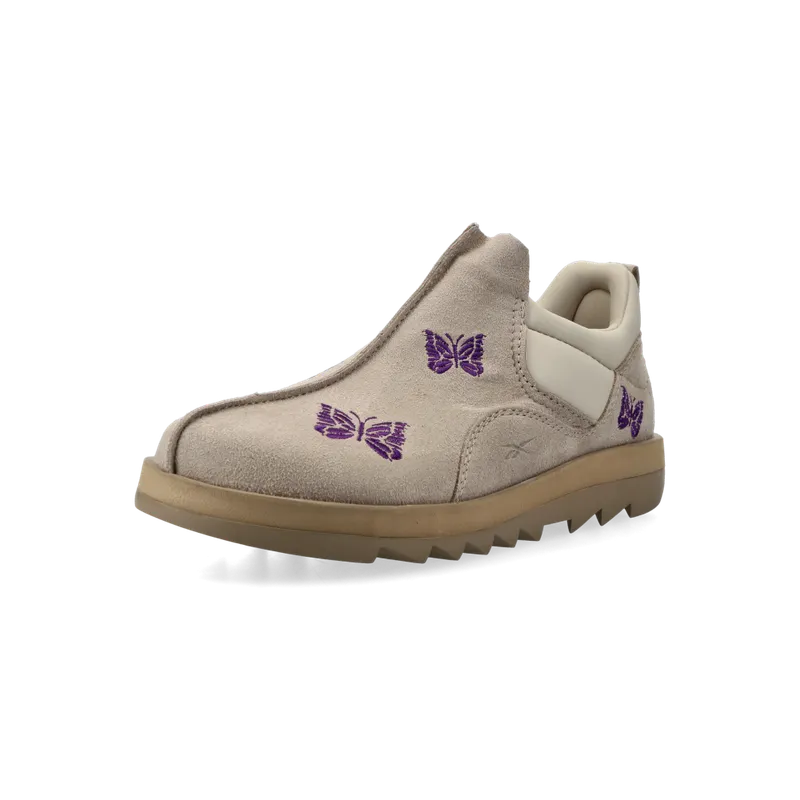 Reebok x Needles Beatnik Moc Shoes Modern Beige / Sand Beige / Extreme Purple (HP2977)