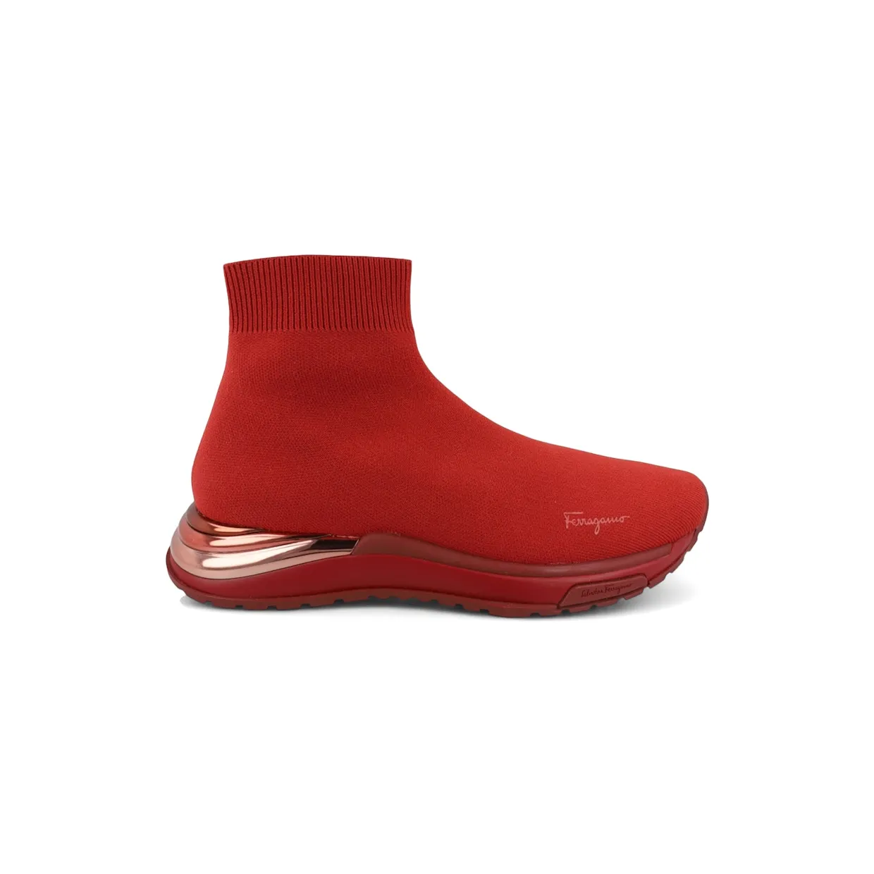 Ferragamo Ninette Sock Sneakers Red (030177-746045-1C)