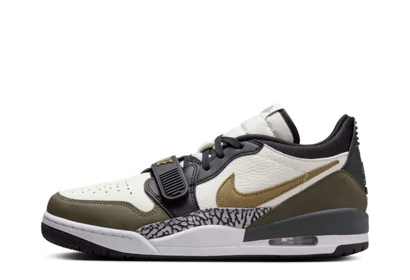Jordan Legacy 312 Low Sail Black Medium Olive (CD7069-120)