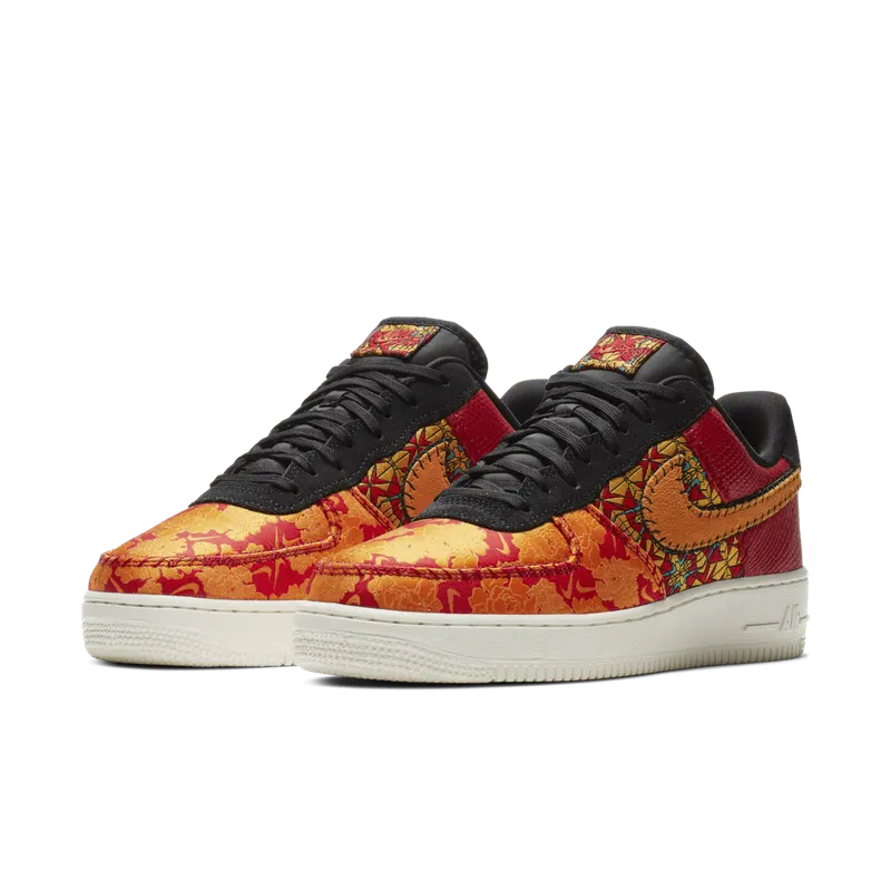 Nike Air Force 1 Low Chinese New Year (2019) Gym Red/Black-Canyon Gold-Orange Peel (AT4144-601)
