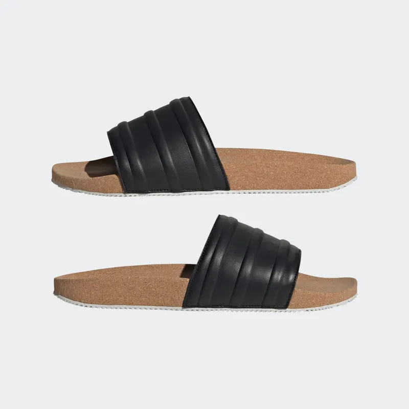 Adidas Island Club Adilette Premium Slides Core Black / Core Black / Light Solid Grey (HQ1998)