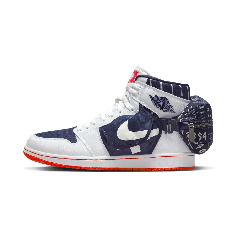 Air Jordan 1 Utility Stash Quai 54 (DV1717-100)