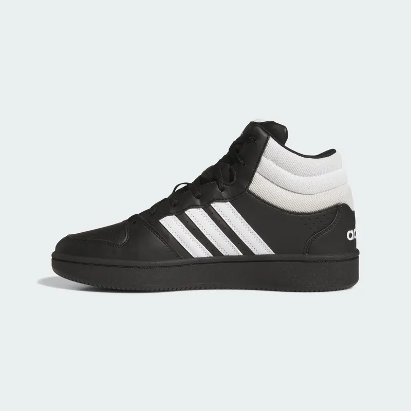Adidas HOOPS MID CLASSIC Shoes Core Black / Cloud White / Orbit Grey (KI1035)