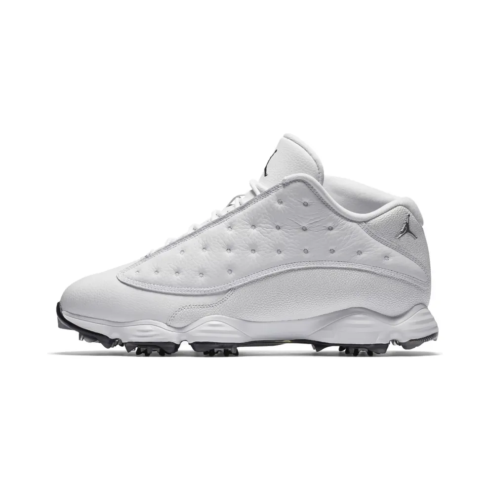 Jordan 13 Retro Golf Cleat White Black White/Black (917719-102)