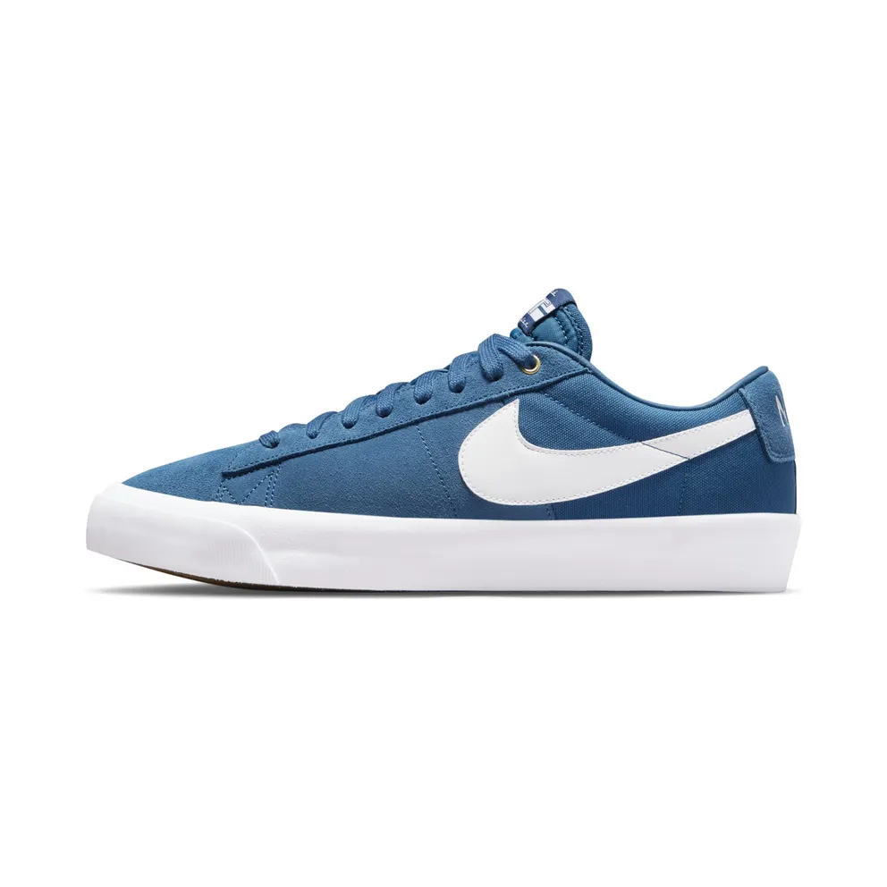 Nike SB Zoom Blazer Low Pro GT Skate Shoe Blue (DC7695-401)