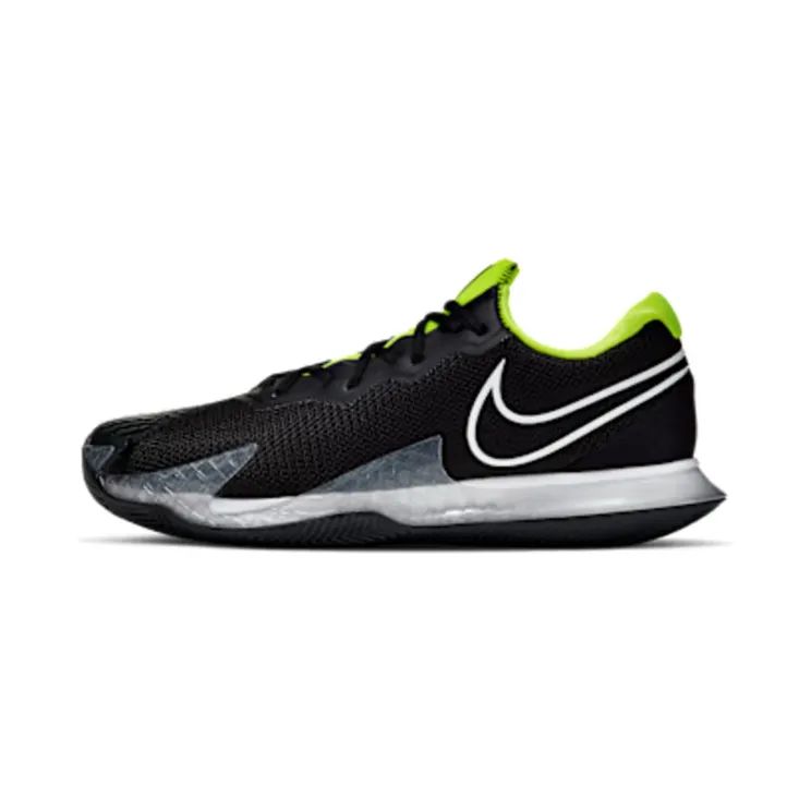 NikeCourt Air Zoom Vapor Cage 4 (gravel) “Black / Volt / Dark Smoke Grey / White” (CD0425-001)