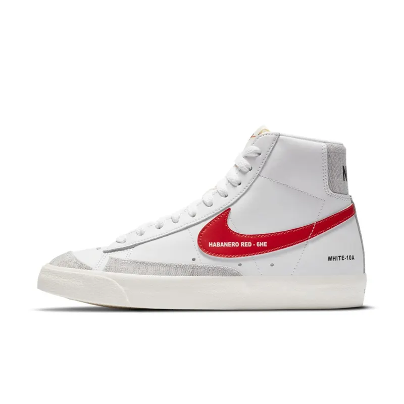 Nike Blazer Mid 77 Color Code White (W) White/Blue-Red-Green-Black (DA2142-146)