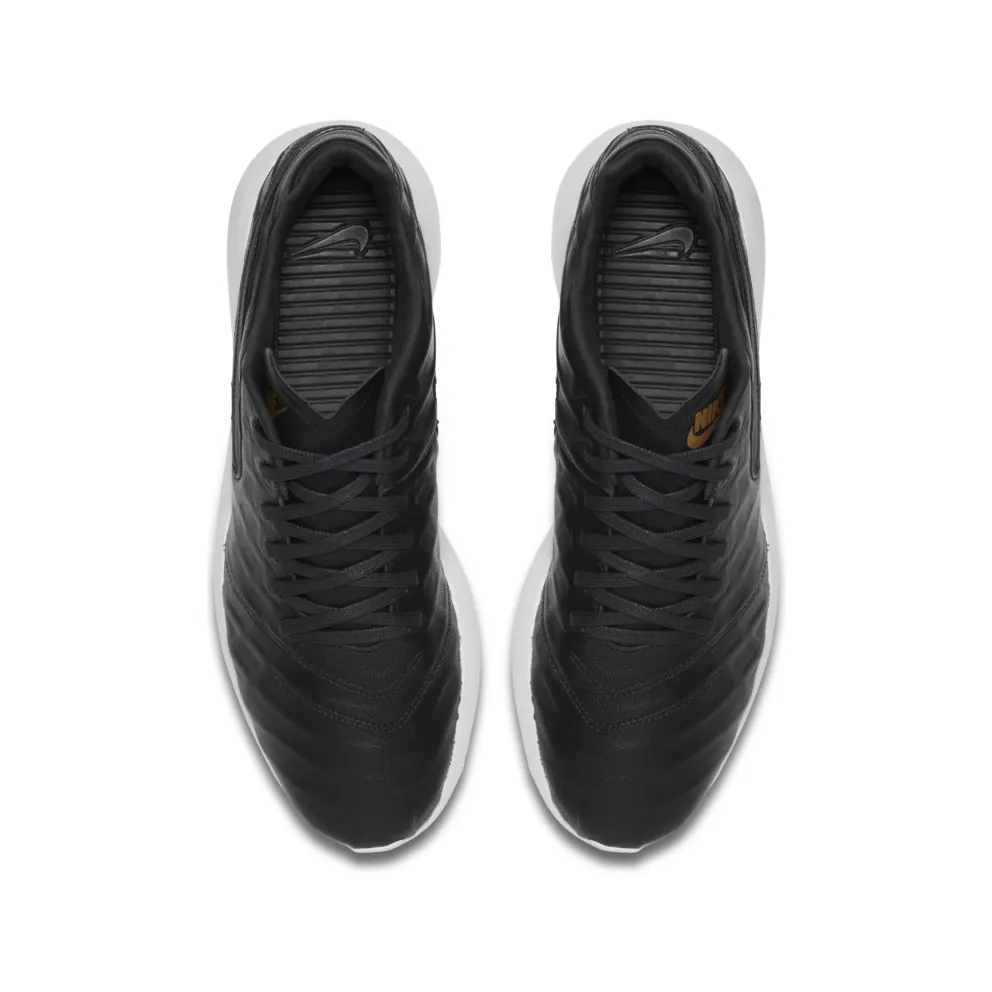 Nike Roshe Tiempo Vi Qs Black Black-Metallic Gold White Black/Black-Metallic Gold-White (853535-007)