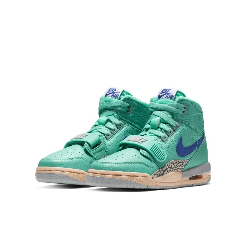 Jordan Legacy 312 Hyper Jade (GS) Hyper Jade/Bright Blue (AT4040-348)