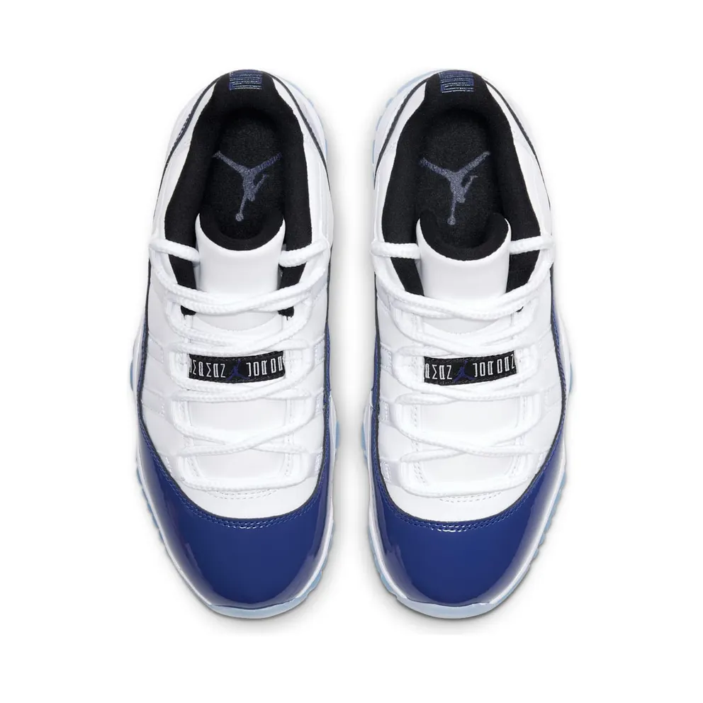 Jordan 11 Retro Low White Concord (W) White/Black-Concord (AH7860-100)