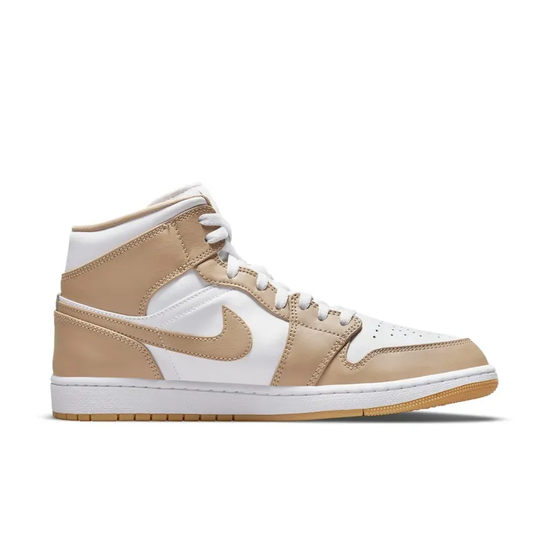 Air Jordan 1 Mid Tan Gum (554724-271)