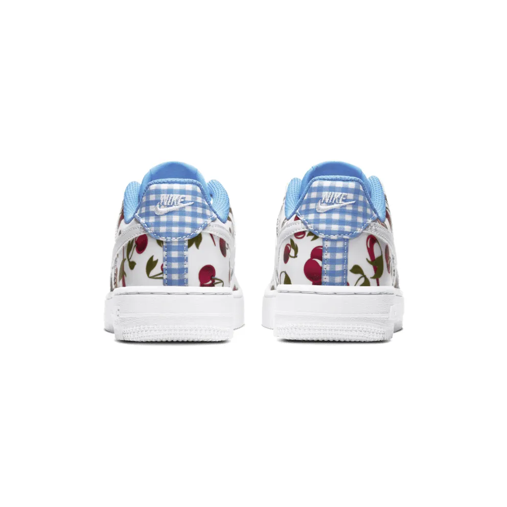 Nike Air Force 1 Low Cherries (PS) White/University Blue-Track Red-White (CJ4118-100)