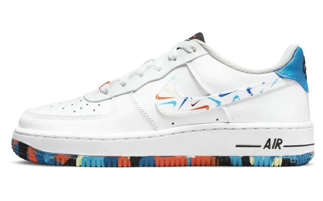Nike Air Force 1 Low Multicolor Swooshes (GS) (DM7597-100)