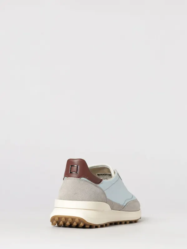 D.A.T.E D. A.T. E. Athleta Sneakers in Suede and Nylon Gnawed Blue (M441ATNYSK) (2)