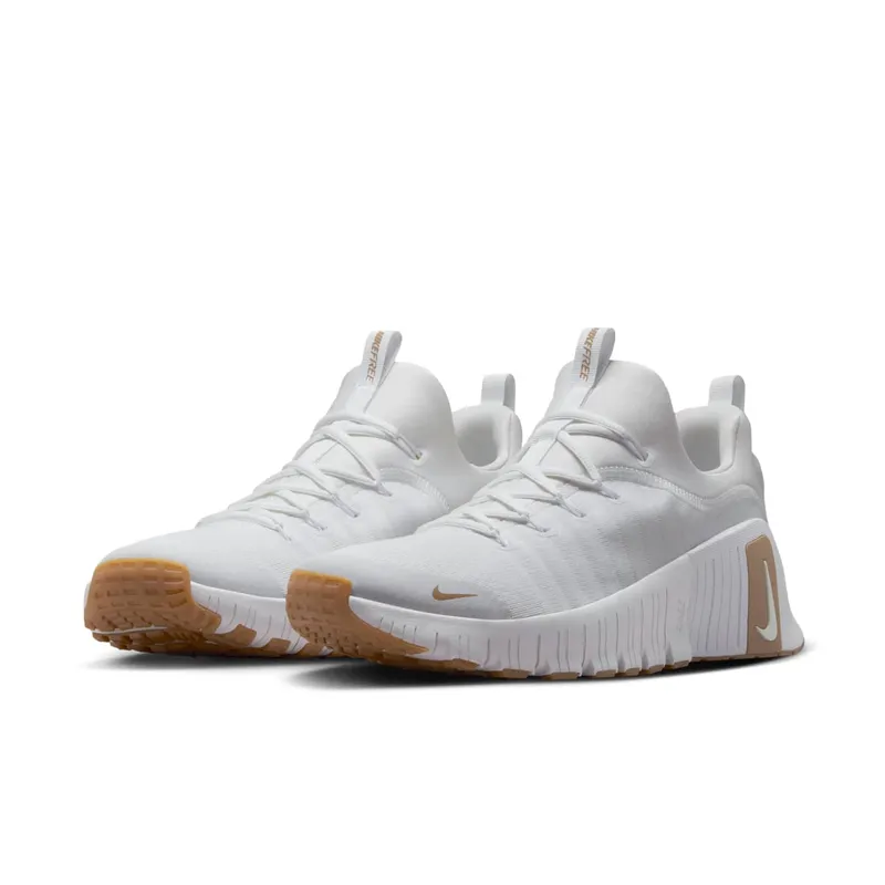 Nike Free Metcon 6 White Gum Light Brown Hemp (FJ7127-105)