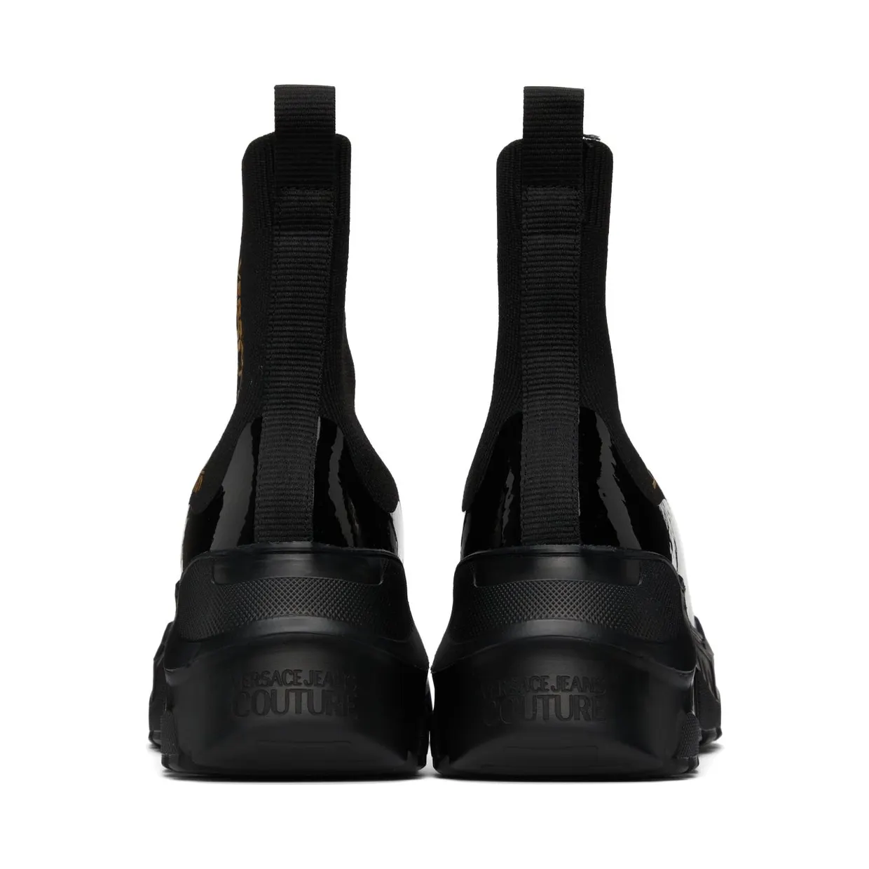 Versace Jeans Couture Black Speedtrack High Sneakers (E71VA3SC5EZS022) (4)