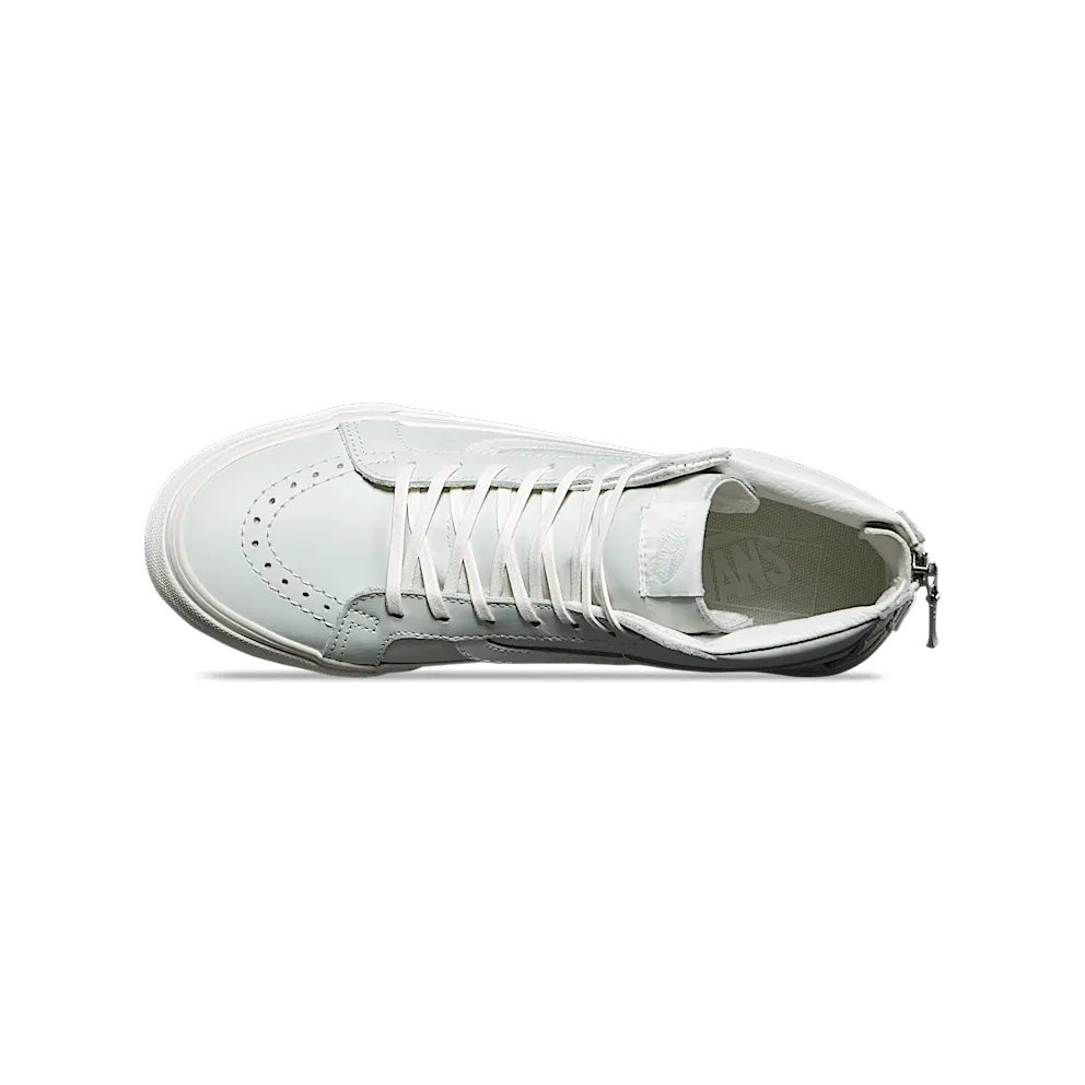 Vans Sk8-Hi Slim Zip Leather Zephyr Blue Zephyr Blue/Black (VN0A38GRMRI)
