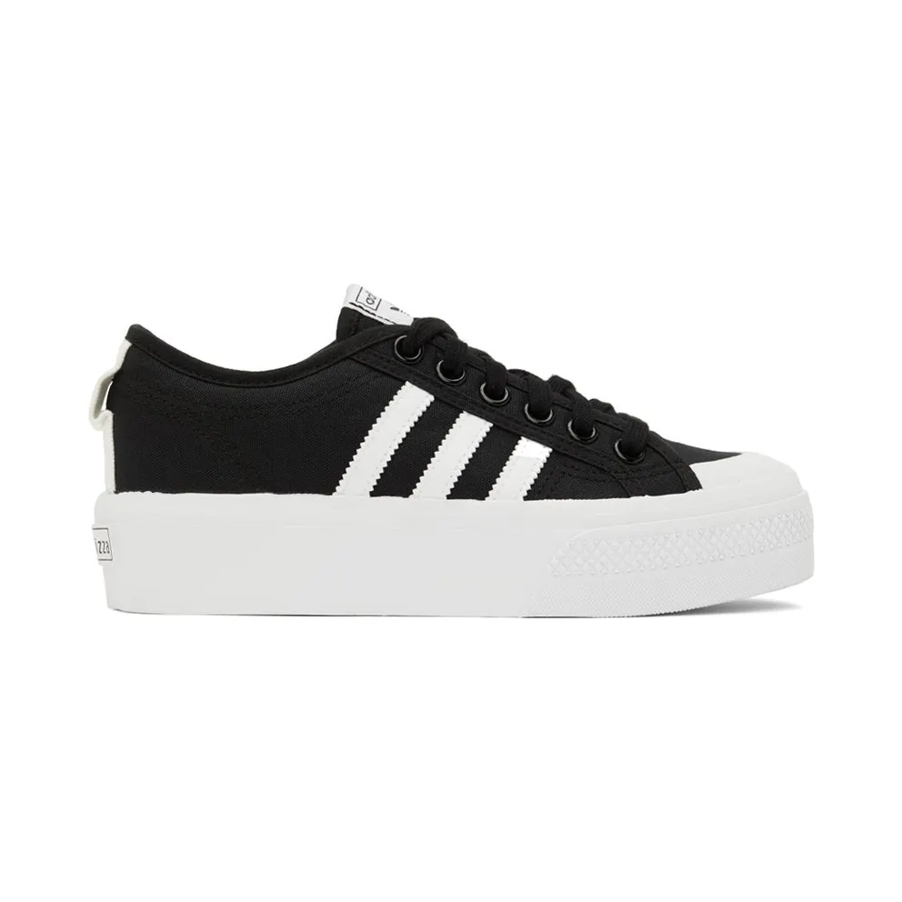 Adidas Nizza Platform Core Black / Cloud White / Cloud White (FV5321)